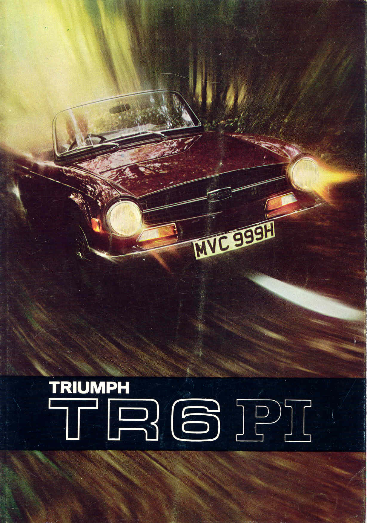Triumph TR 6 P.I. D!